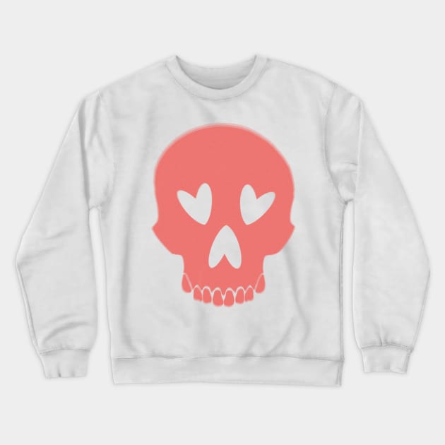 Pink Skull And Suspenders Crewneck Sweatshirt by xsaxsandra